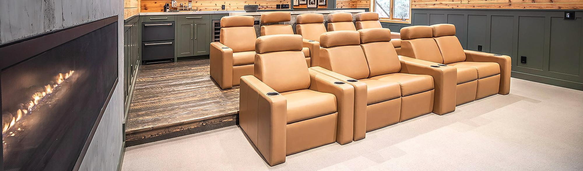 Image showcasing Custom Home Theater Seating | Elite HTS